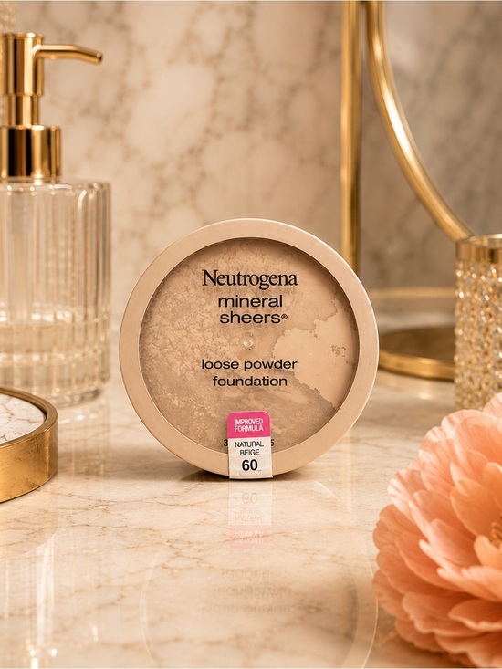 Neutrogena Other - NEW Neutrogena Mineral Sheers Loose Powder Foundation Natural Beige 60 Sealed